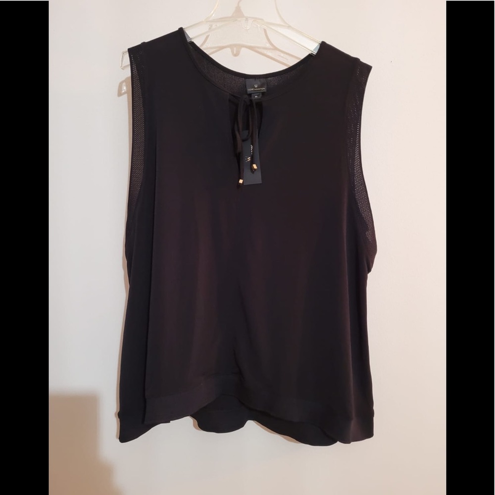 Black Sleeveless Top